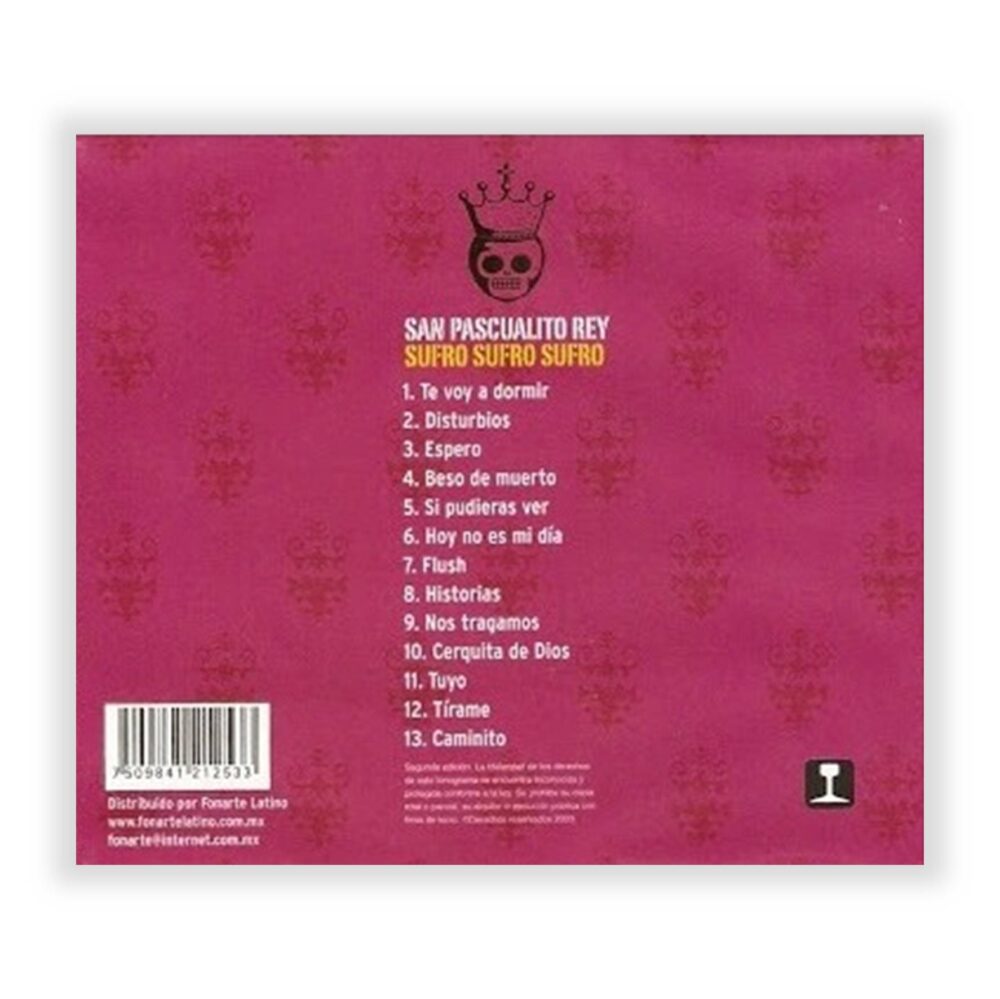CD SUFRO SUFRO SUFRO – SPR (2003)