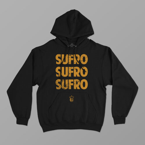 Sudadera Negra SPR | Sufro Sufro Sufro